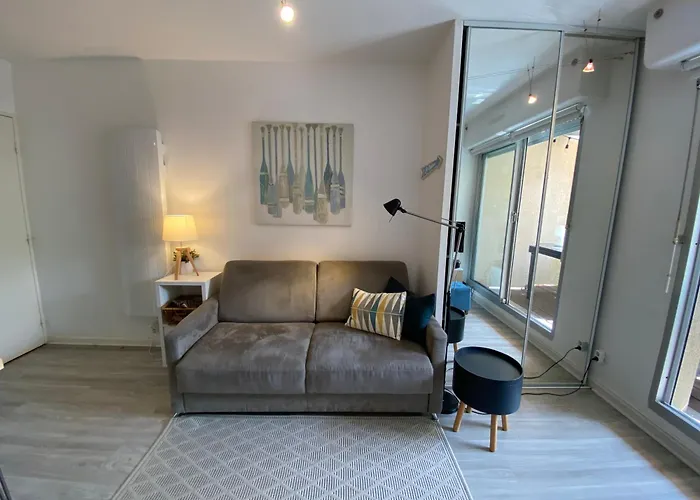 C208 Avec Terrasse Proche 公寓 阿卡雄